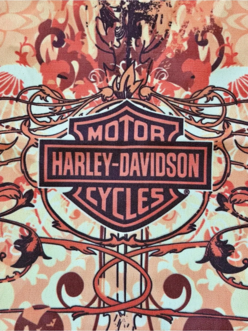 Vintage 2009 Harley-Davidson Garden Flag Bar & Shield Eagle Sword